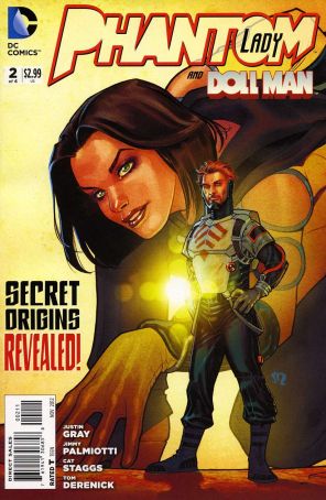Phantom Lady (DC) 2 published by DC with cover art by Stéphane Roux