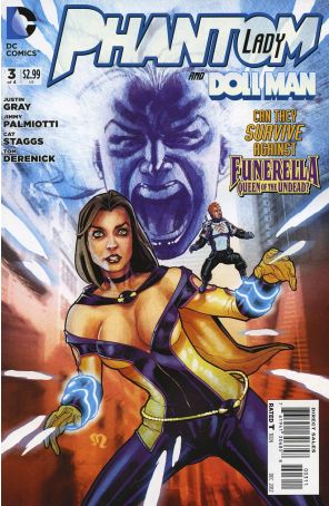 Phantom Lady (DC) 3 published by DC with cover art by Stéphane Roux