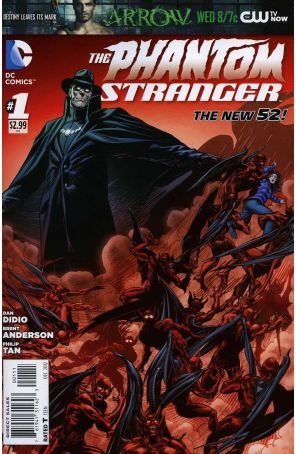 Phantom Stranger (3rd Series) 1 published by DC with cover art by Brent Anderson