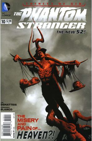 Phantom Stranger (3rd Series) 10 published by DC with cover art by Jae Lee