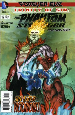 Phantom Stranger (3rd Series) 12 published by DC with cover art by Guillem March