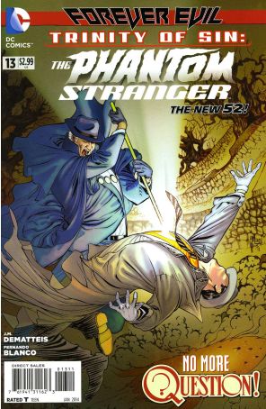 Phantom Stranger (3rd Series) 13 published by DC with cover art by Guillem March
