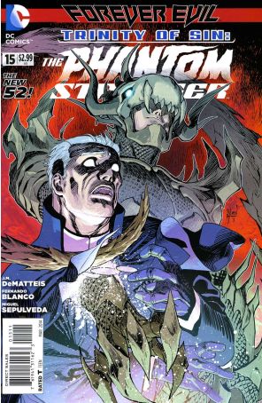 Phantom Stranger (3rd Series) 15 published by DC with cover art by Guillem March