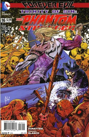 Phantom Stranger (3rd Series) 16 published by DC with cover art by Guillem March