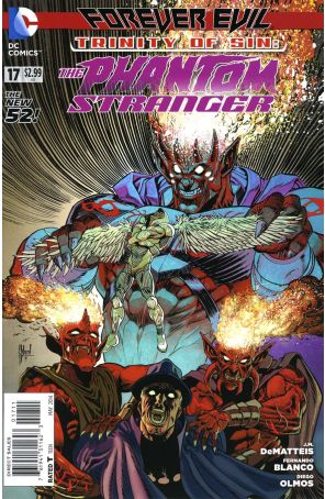 Phantom Stranger (3rd Series) 17 published by DC with cover art by Guillem March