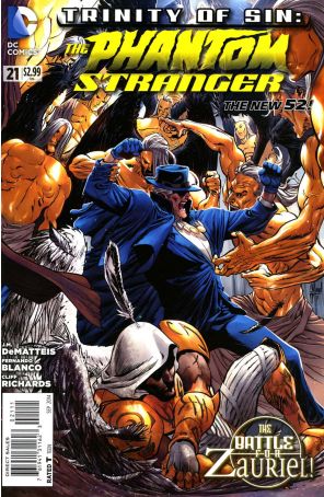 Phantom Stranger (3rd Series) 21 published by DC with cover art by Guillem March