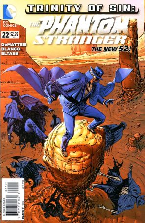 Phantom Stranger (3rd Series) 22 published by DC with cover art by Guillem March