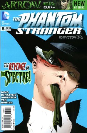 Phantom Stranger (3rd Series) 5 published by DC with cover art by Jae Lee