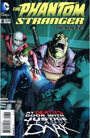 Phantom Stranger (3rd Series) 8 published by DC with cover art by Gene Ha