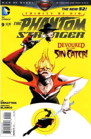 Phantom Stranger (3rd Series) 9 published by DC with cover art by Jae Lee