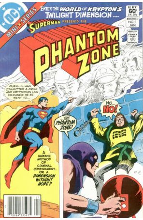 The Phantom Zone 1 (Newsstand) published by DC with cover art by Gene Colan