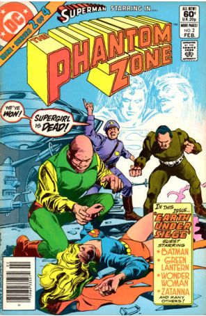 The Phantom Zone 2 (Newsstand) published by DC with cover art by Gene Colan