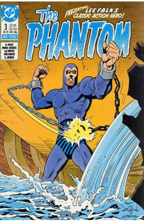 Phantom (2nd Series) 3 published by DC with cover art by Joe Orlando