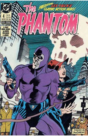 Phantom (2nd Series) 4 published by DC with cover art by Joe Orlando