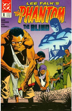 Phantom (3rd Series) 10 published by DC with cover art by Luke McDonnell