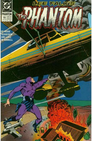 Phantom (3rd Series) 11 published by DC with cover art by Luke McDonnell