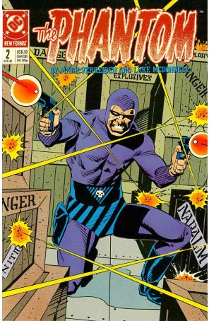 Phantom (3rd Series) 2 published by DC with cover art by Luke McDonnell