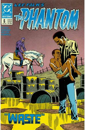 Phantom (3rd Series) 6 published by DC with cover art by Luke McDonnell