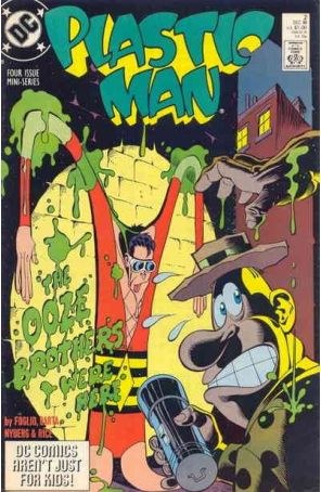 Plastic Man (3rd Series) 2 published by DC with cover art by Hilary Barta