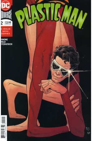 Plastic Man (5th Series) 2 published by DC with cover art by Bilquis Evely