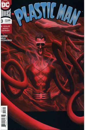 Plastic Man (5th Series) 3 published by DC with cover art by Alex Ross