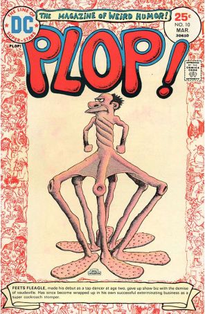 Plop! 10 published by DC with cover art by Basil Wolverton
