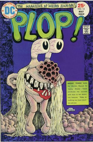 Plop! 12 published by DC with cover art by Basil Wolverton