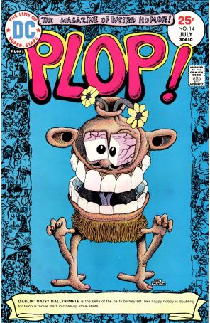 Plop! 14 published by DC with cover art by Basil Wolverton