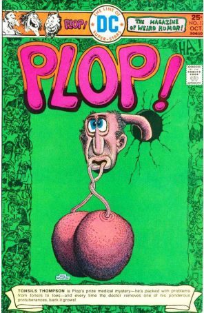 Plop! 17 published by DC with cover art by Basil Wolverton