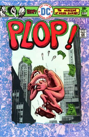 Plop! 18 published by DC with cover art by Basil Wolverton