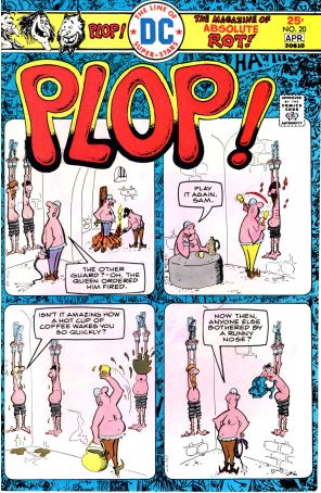 Plop! 20 published by DC with cover art by Robert Johnson