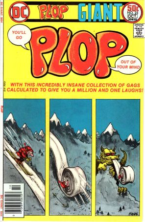 Plop! 23 published by DC with cover art by Dave Manak