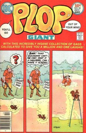 Plop! 24 published by DC with cover art by Dave Manak