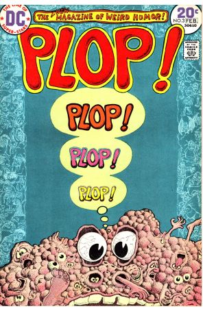 Plop! 3 published by DC with cover art by Basil Wolverton