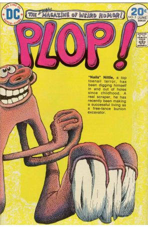 Plop! 5 published by DC with cover art by Basil Wolverton