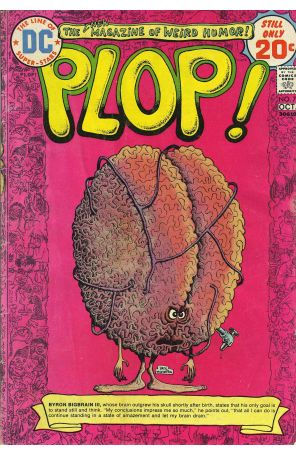 Plop! 7 published by DC with cover art by Basil Wolverton
