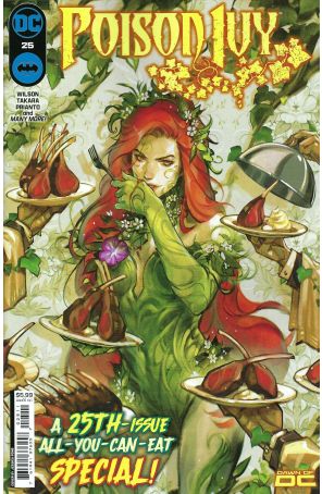 Poison Ivy 25A published by DC with cover art by Jessica Liu Fong