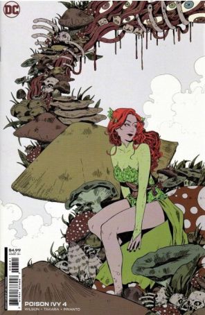 Poison Ivy 4C published by DC with cover art by Zoe Thorogood