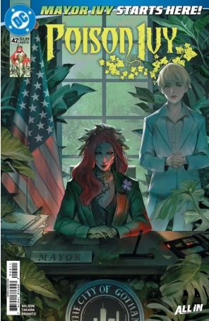 Poison Ivy 42A published by DC with cover art by Jessica Liu Fong