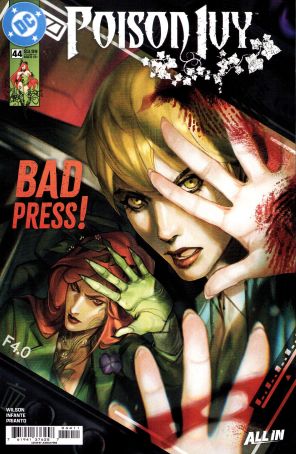 Poison Ivy 44A published by DC with cover art by Jessica Liu Fong