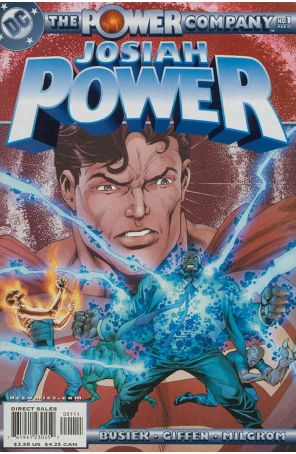Power Company: Josiah Power 1 published by DC with cover art by Tom Grummett