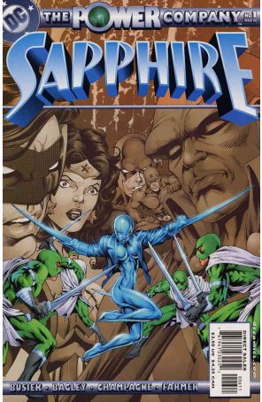 Power Company: Sapphire 1 published by DC with cover art by Tom Grummett