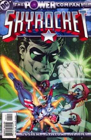 Power Company: Skyrocket 1 published by DC with cover art by Tom Grummett