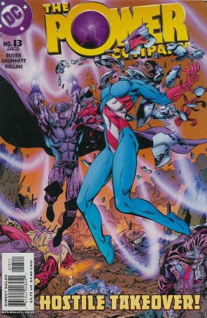 The Power Company 13 published by DC with cover art by Tom Grummett