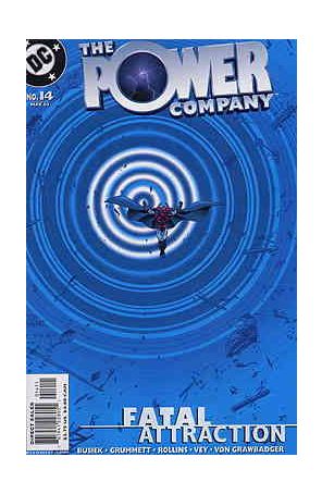 The Power Company 14 published by DC with cover art by Tom Grummett