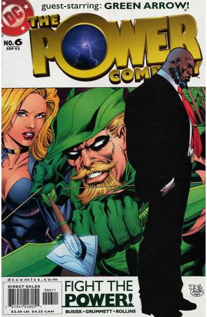 The Power Company 6 published by DC with cover art by Tom Grummett