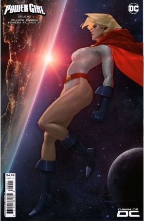 Power Girl (4th Series) 2B published by DC with cover art by Jee Hyung Lee