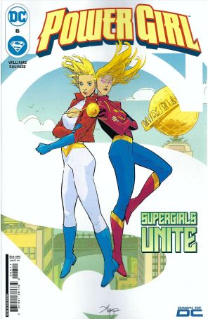 Power Girl (4th Series) 6A published by DC with cover art by Amy Reeder