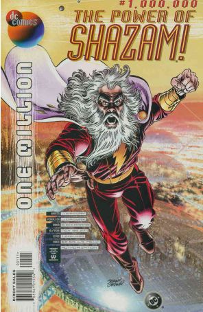 The Power of Shazam 1000000 published by DC with cover art by Jerry Ordway