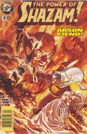 The Power of Shazam 2 (Newsstand) published by DC with cover art by Jerry Ordway